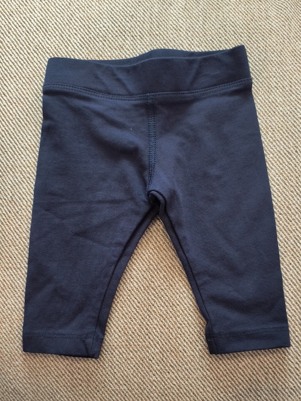 Primary Kids Navy Stretch Cotton Leggings (0-3m)